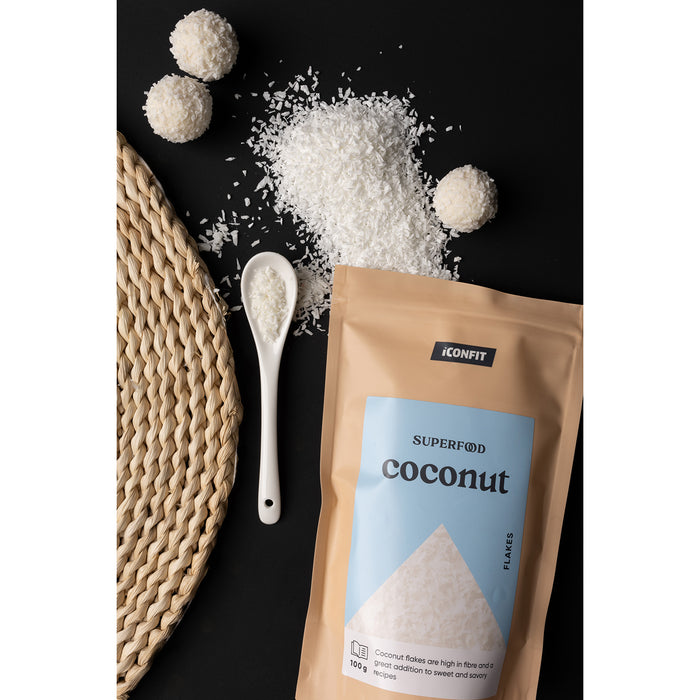 ICONFIT Kokosflager (100g)