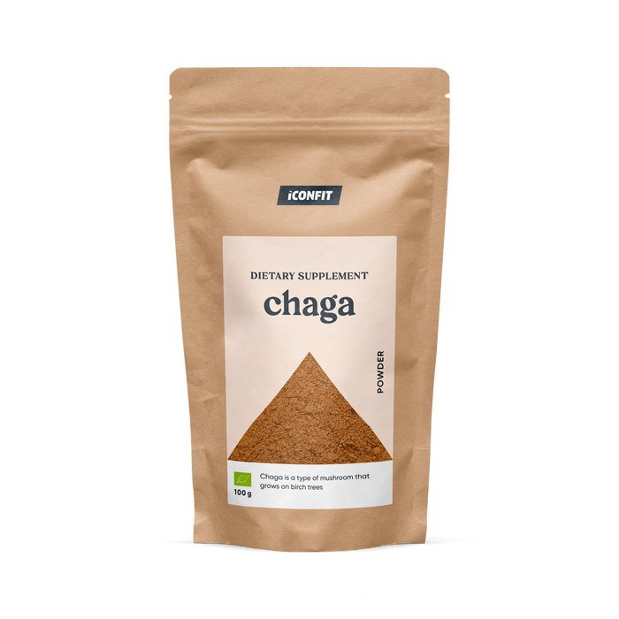 ICONFIT Bioloģiskais čagas pulveris (100 g)