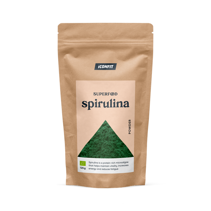 ICONFIT Pudră de Spirulină Organică (125 g)