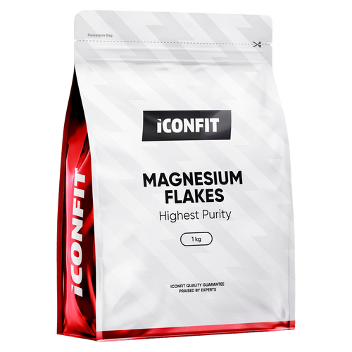 ICONFIT Flocons Fins de Magnésium. Pour Bains (1KG)