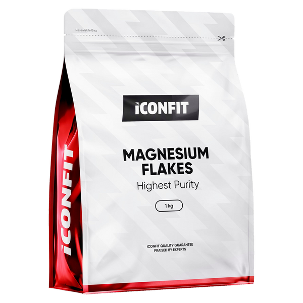 ICONFIT Flocons Fins de Magnésium. Pour Bains (1KG)