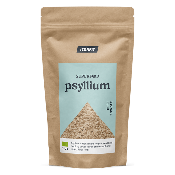 ICONFIT Poudre de téguments de psyllium bio (150g)